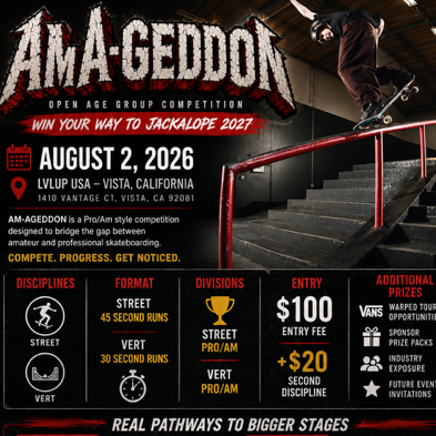 AMAGEDDON: Aug 2- 2026