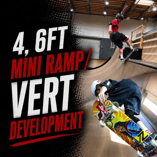 SK8: 4/6FT MINI RAMP / BOWL DEVELOPMENT - TERM 1 (Mon 17 Aug - Thurs 8 Oct)