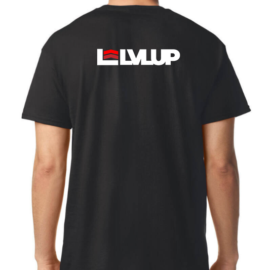 BLACK LVLUP TEE