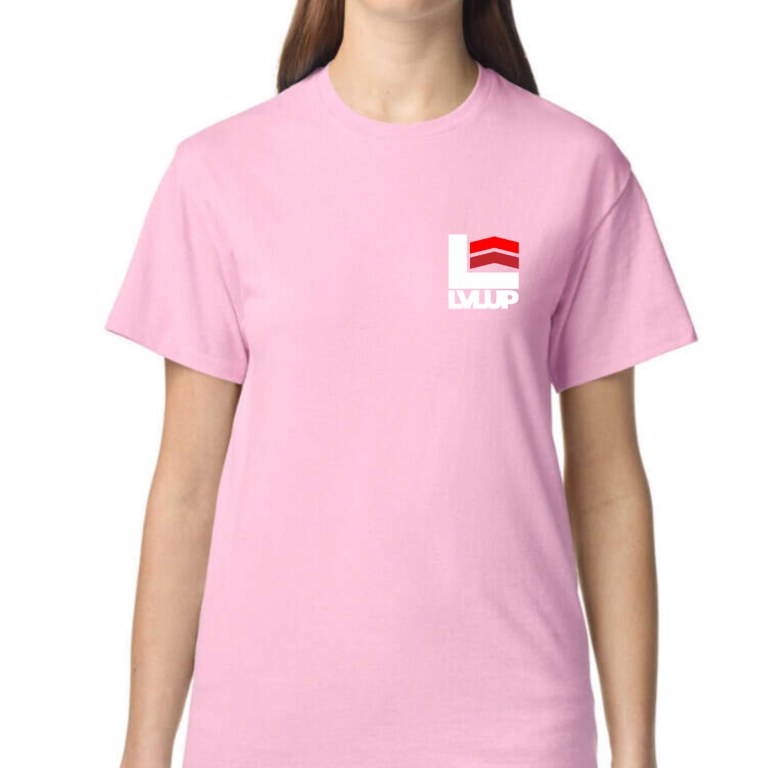 PINK LVLUP TEE