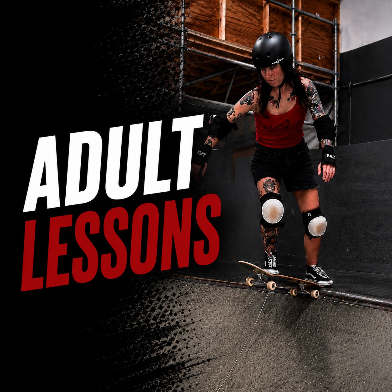 SK8: ADULT LESSONS - TERM 1 (Mon 17 Aug - Thurs 8 Oct)