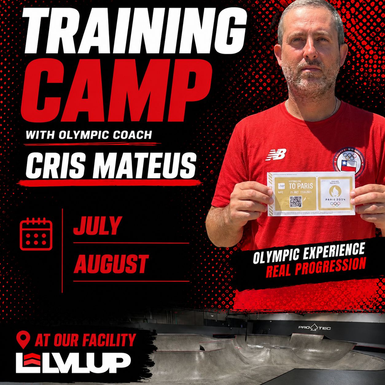 CRIS MATEUS TRAINING CAMP x LVLUP