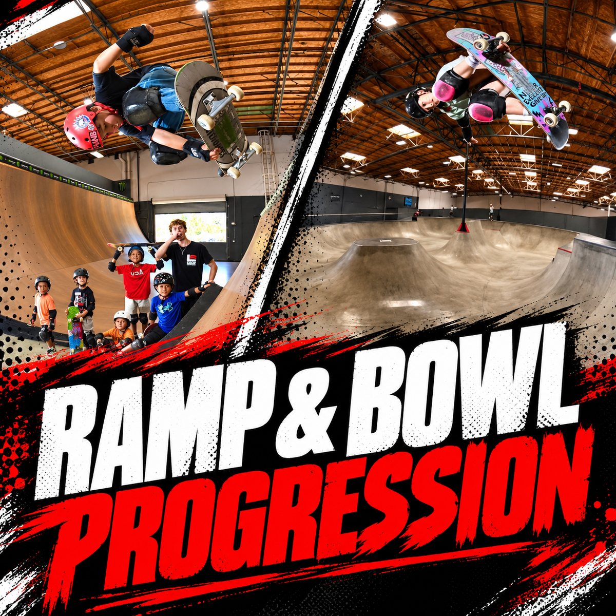 SK8: RAMP & BOWL PROGRESSION - TERM 2 (Mon 12 Oct - Thurs 17 Dec)
