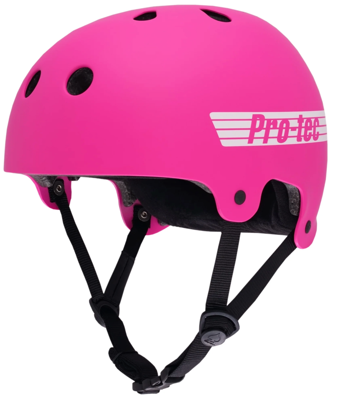 PROTEC Old School Low Pro Asia Fit Helmet Pink Matte