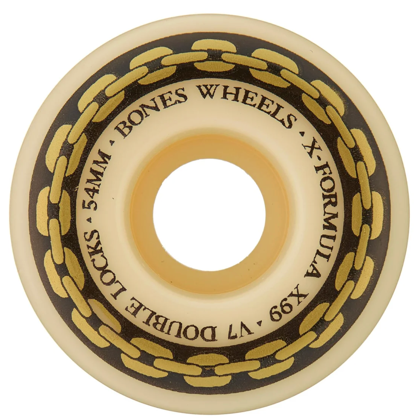 Bones X-Formula Double Locks 99a V7 Wheels GOLD