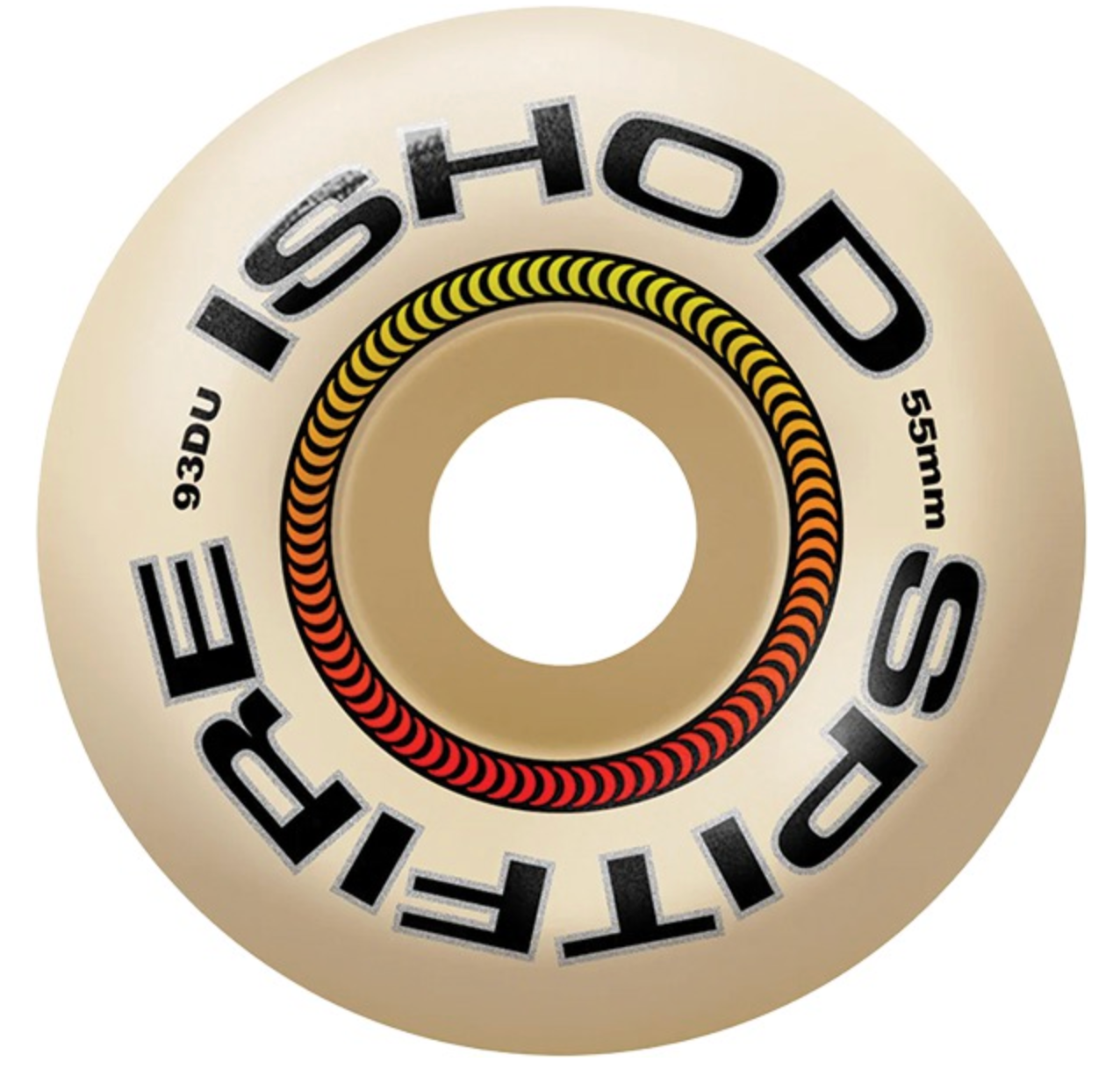 Spitfire Wheels Ishod Wair Formula Four Lock-In Classic Natural Skateboard Wheels (93a)