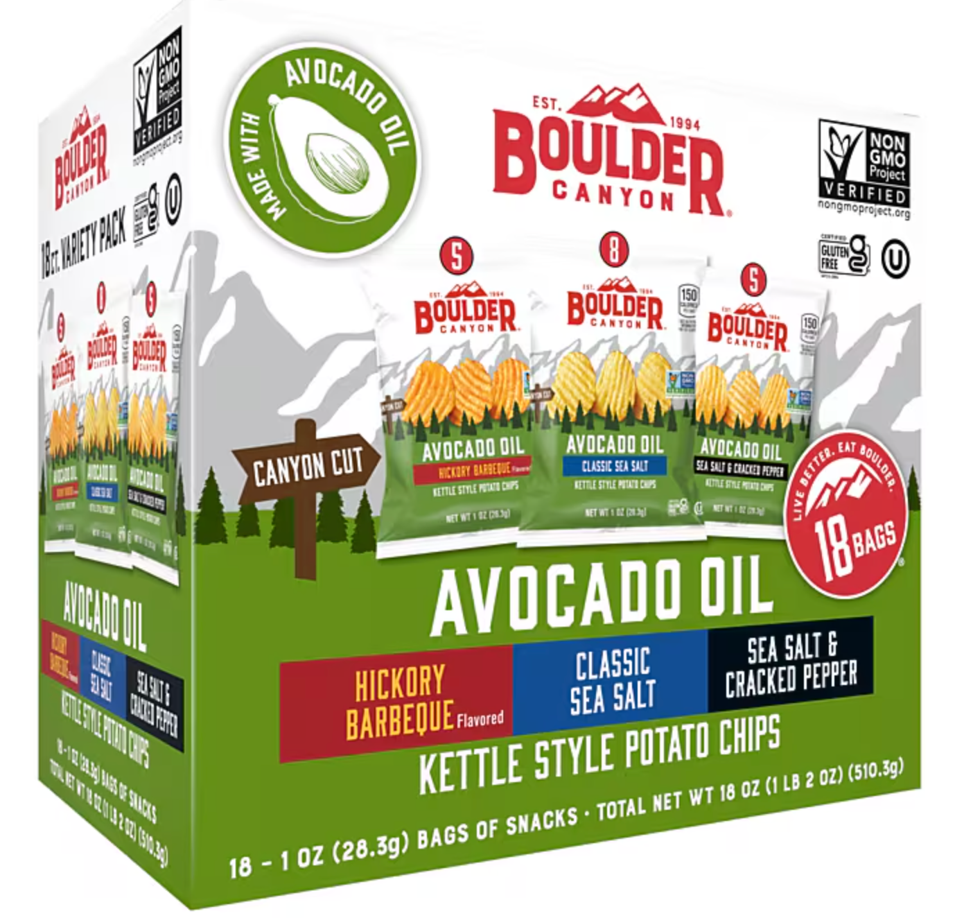 Boulder Chips (Snack Pack)