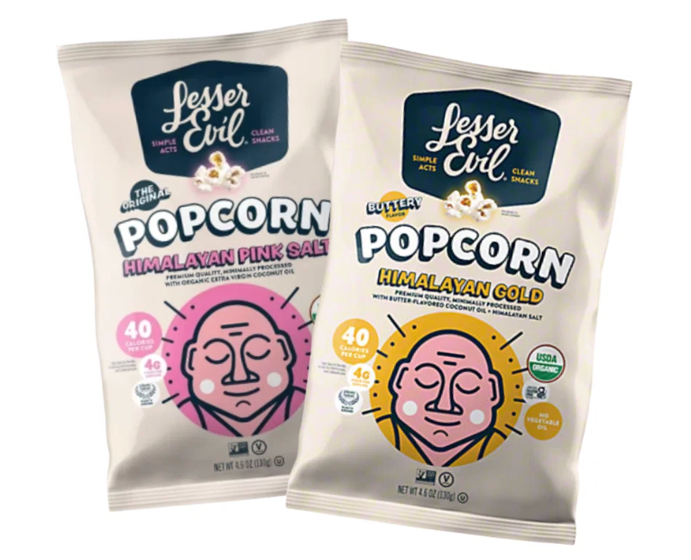 Lesser Evil Popcorn (Snack Pack)