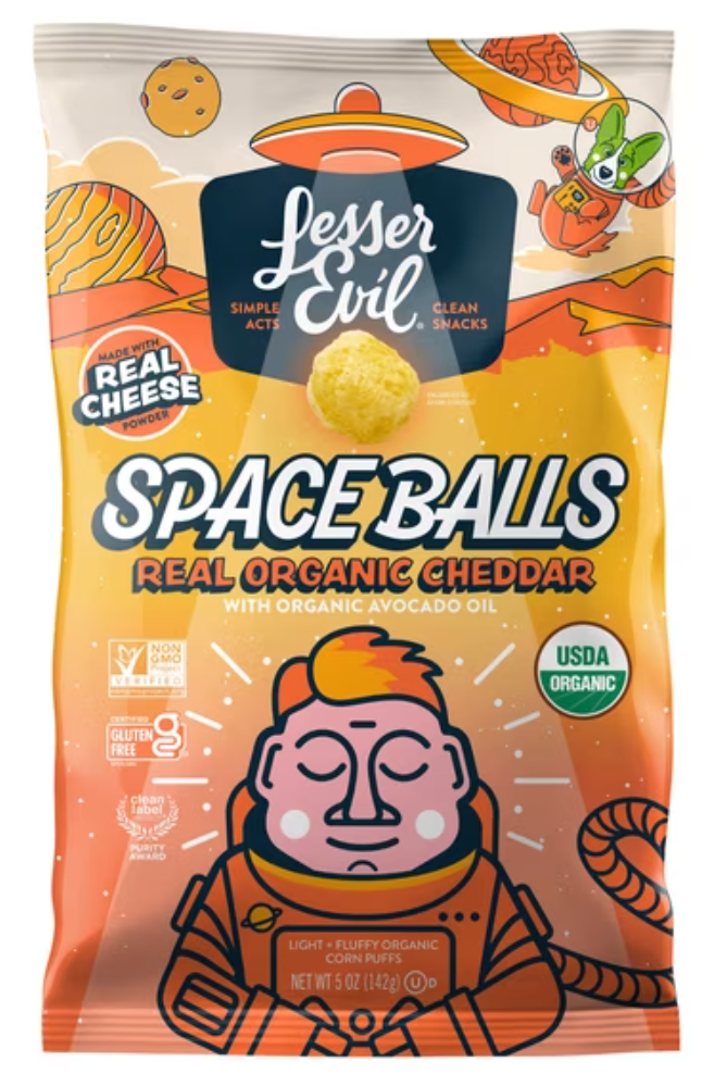 LESSER EVIL CHEESE (Snack Pack)