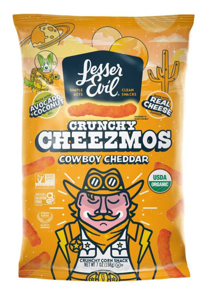 LESSER EVIL CHEESE (Snack Pack)