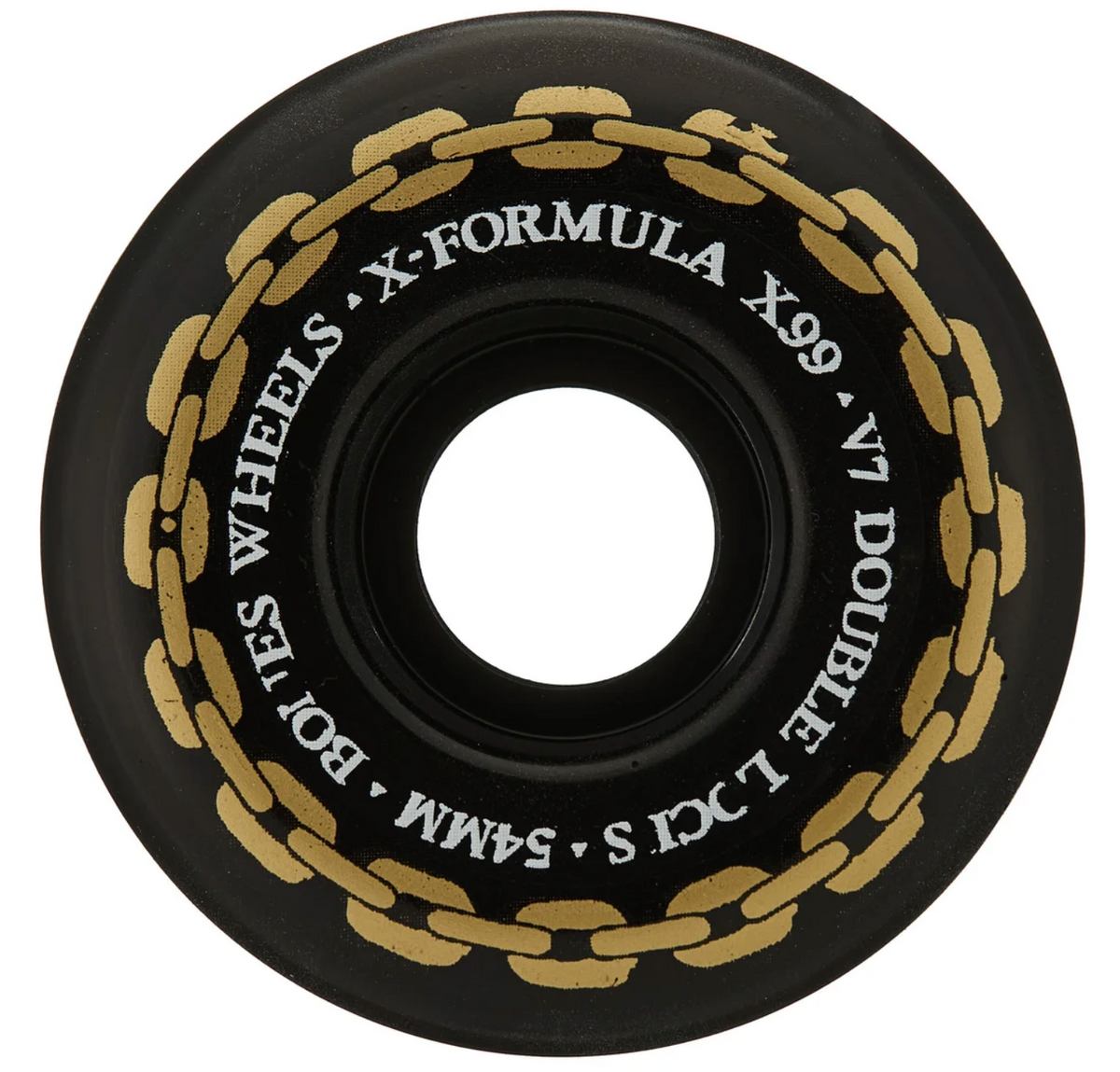 Bones X-Formula Double Locks 99a V7 Wheels BLACK