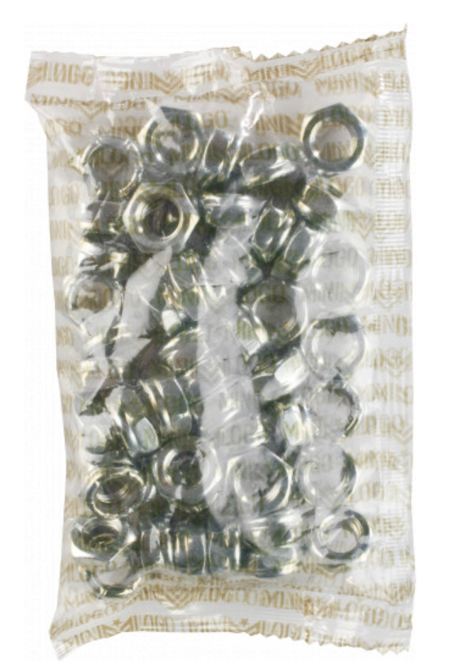 Mini Logo Axle Nut 50 pk