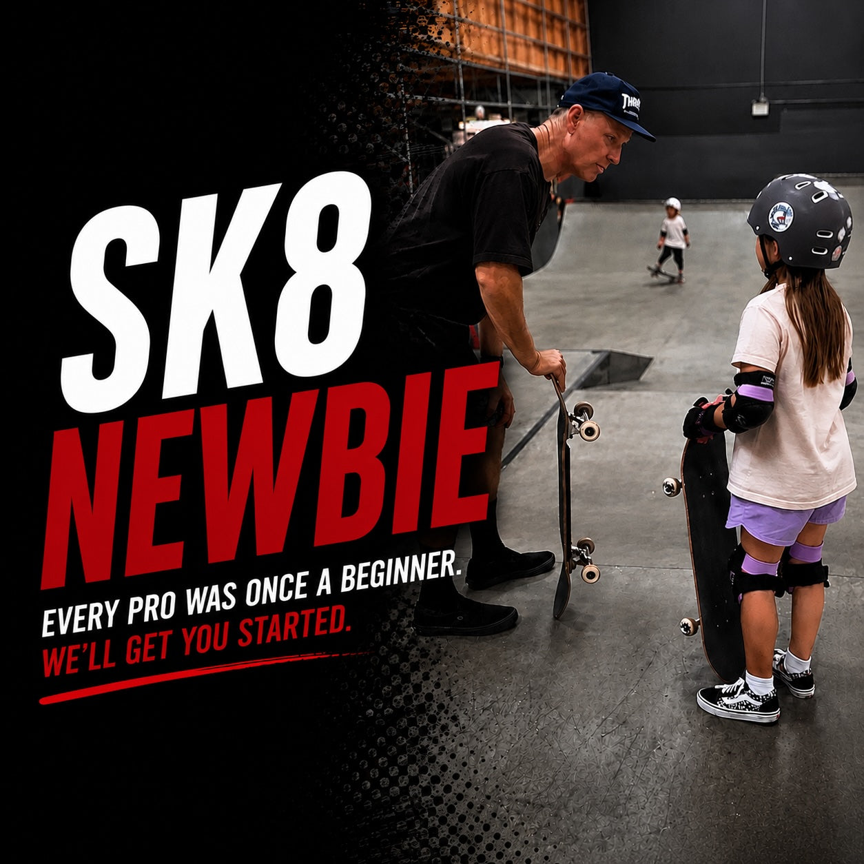 SK8: NEWBIE BEGINNER  SKATEBOARD JOURNEY - TERM 1 (Mon 17 Aug - Thurs 8 Oct)